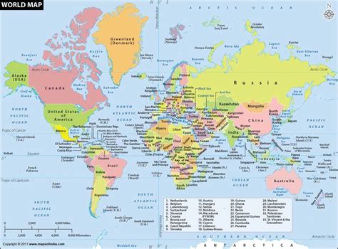 World Map: A clickable map of world countries :.